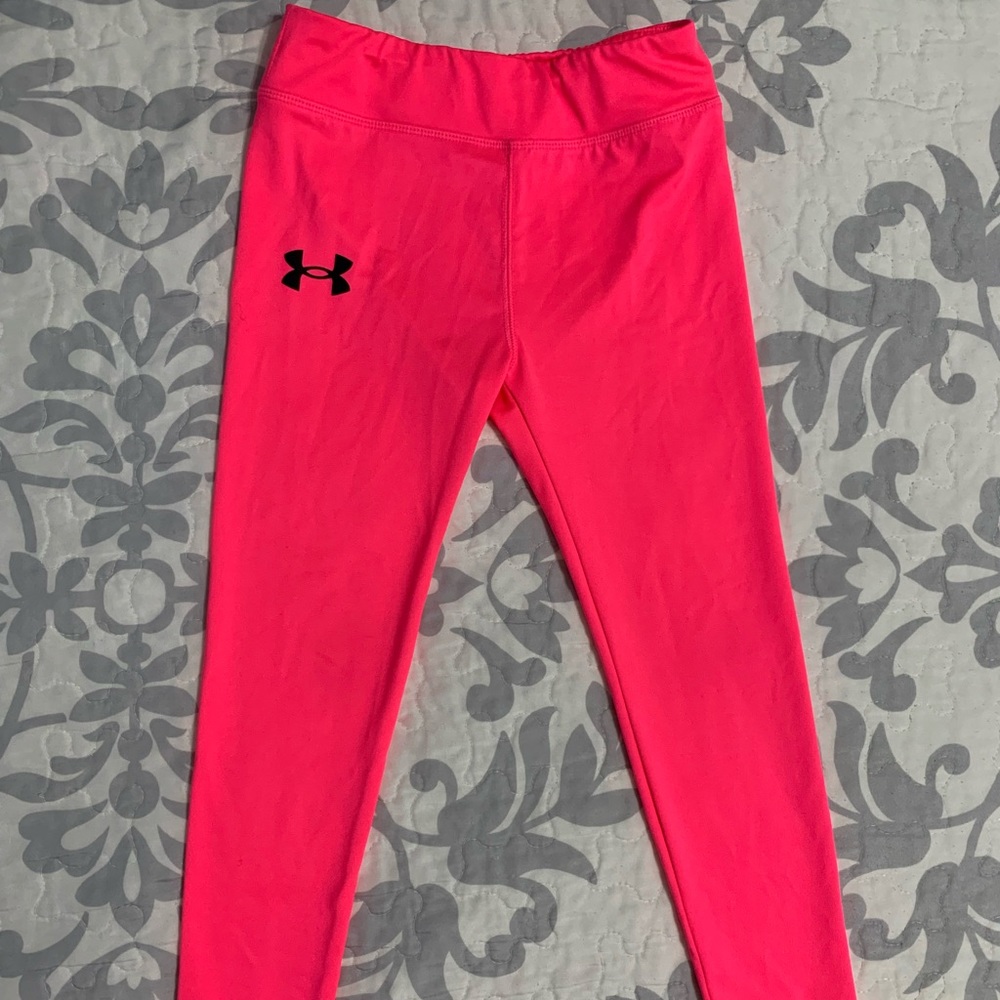 Hot Pink Under Armour Kids pants